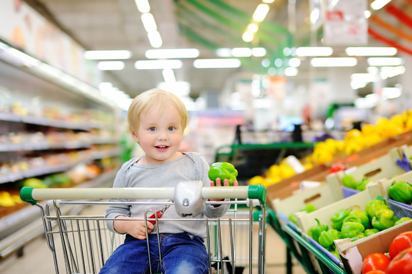 Shopping Cart Injuries on the Rise: How to Keep Your Child Safe